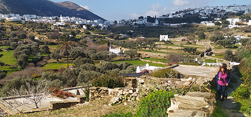 Wanderwege auf Sifnos